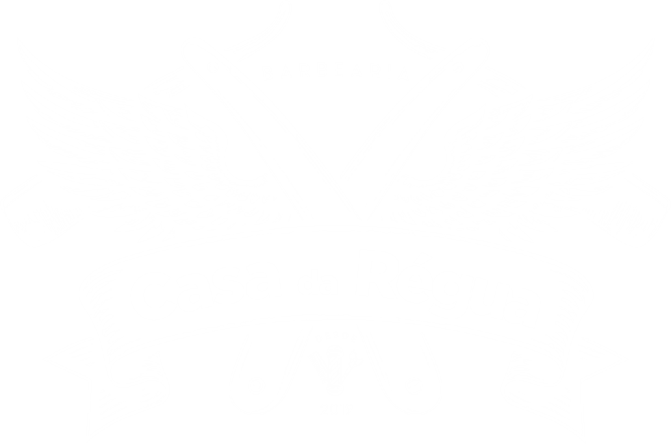 Logo Casa da Régua Barbearia - Estilo e Novidade
